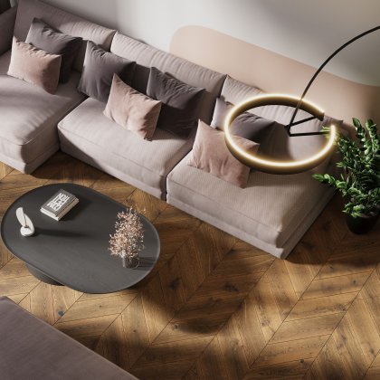 FertigDeska Chevron Dab Color Como